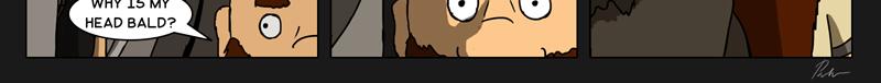 Tales From Somewhere - The Legend - Episode 130, Page 1: Bald grumpy dwarf